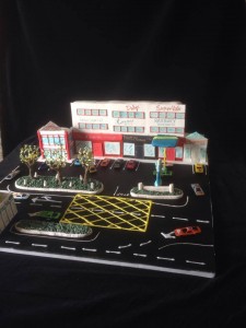 shopping centre cake